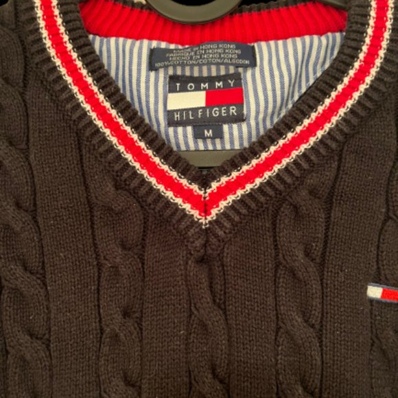 Tommy Hilfiger V-neck Sweater - Picture 2 of 2